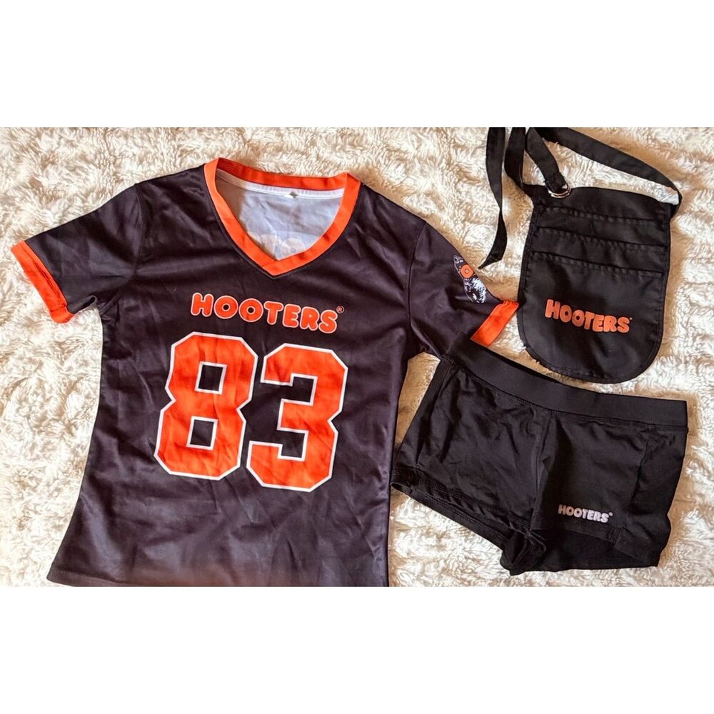 Rare Authentic Hooters Uniform Bundle Set XS XXS